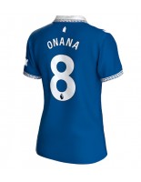 Everton Amadou Onana #8 Domácí Dres pro Dámské 2023-24 Krátký Rukáv